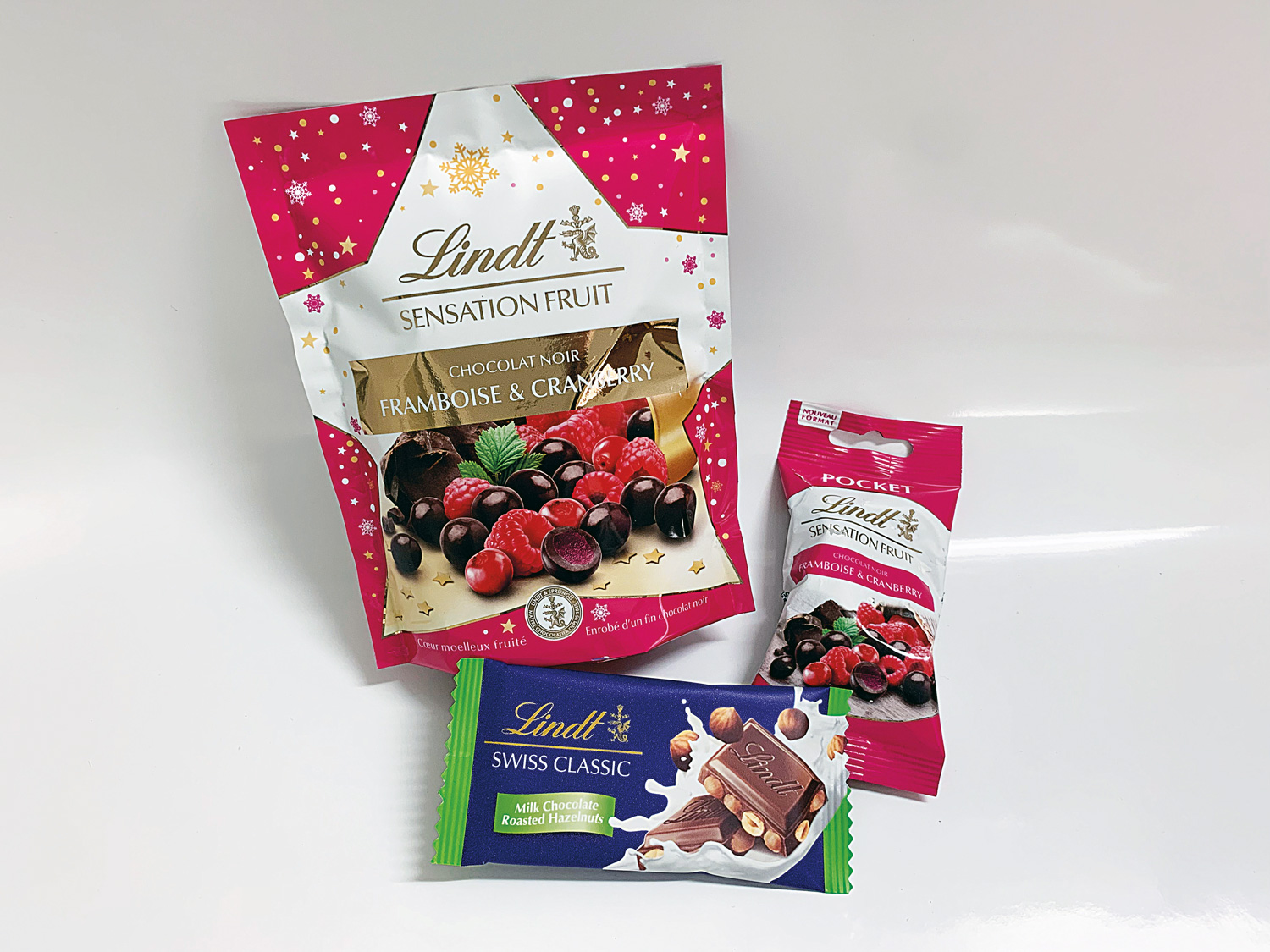 Pochons et doypack Lindt